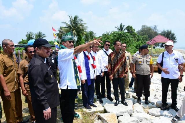 Dalam Rangka Pengembangan Kawasan Ekonomi Khusus, Menteri Pariwisata Kunker Ke Pulau Rupat